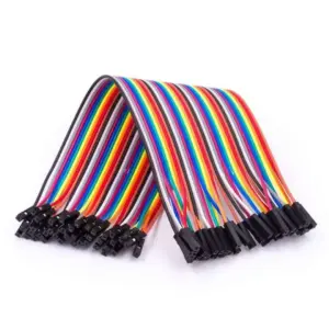 40 Cables Hembra – Hembra 20cm Jumpers Dupont 2,54