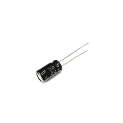 10X CONDENSADOR ELECTROLITICO 33UF 50V 105º C