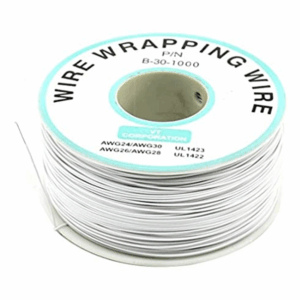 1 METRO Cable Hilo Wrapping AWG30 Blanco