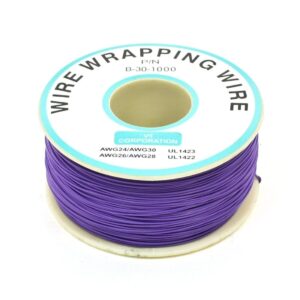 Bobina Cable Hilo Wrapping AWG30 Violeta 200m