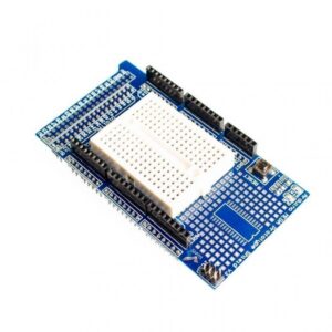 Protoshield para Arduino MEGA 2560 con breadboard