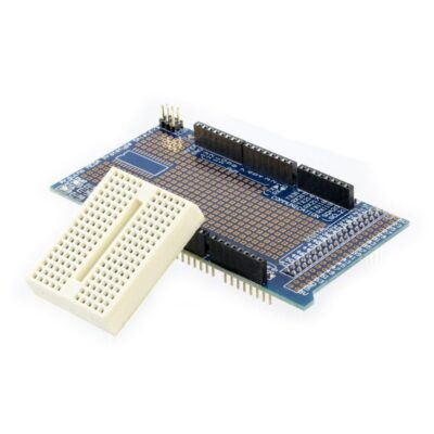 Protoshield para Arduino MEGA 2560 con breadboard - Imagen 4