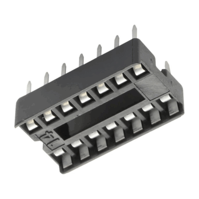 10x Zocalo Socket DIP DIL 14 pines - Imagen 3