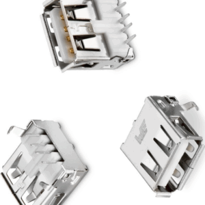 Conector Usb Hembra Tipo A 90º Grados Para Pcb