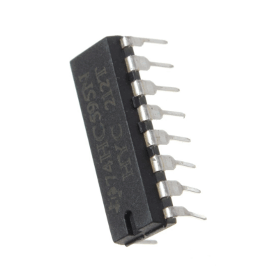 2x 74hc595  8-bit Shift Register Dip-16 - Imagen 3