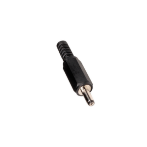 Conector alimentacion Macho DC Jack 3,5mm x 1,1mm aereo soldar