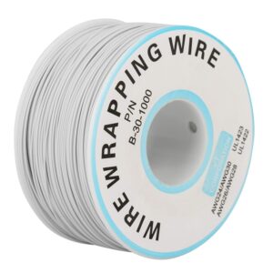 Bobina Cable Hilo Wrapping AWG30 Blanco 200m