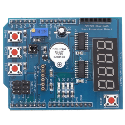 Shield Multifuncion Modulo Expansion Compatible Arduino Uno - Mega - Leonardo - Imagen 3