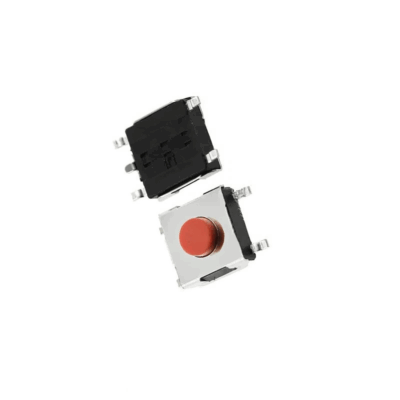 20x Mini pulsador SMD 6.6x2.5 mm tactil pcb rojo - Imagen 3