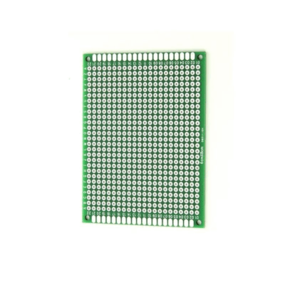 Placa prototipos doble cara Fibra De Vidrio 6x8 cm - Imagen 2