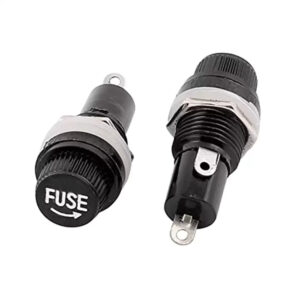 Porta fusible 6×30 mm rosca 250V 10A