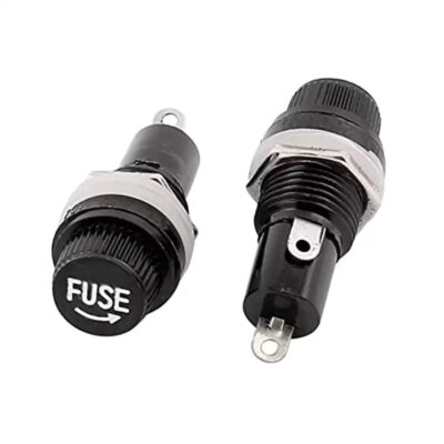 Porta fusible 6x30 mm rosca 250V 10A
