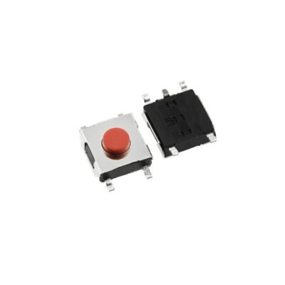 20x Mini pulsador SMD 6.6x2.5 mm tactil pcb rojo