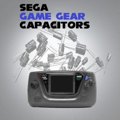 Kit Condensadores Reparacion SEGA GAME GEAR
