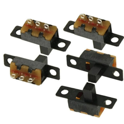 5x Mini interruptor deslizante On Off empotrable - Imagen 9