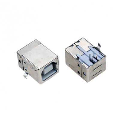 10x Conectores Usb Tipo B Hembra 90º Pcb