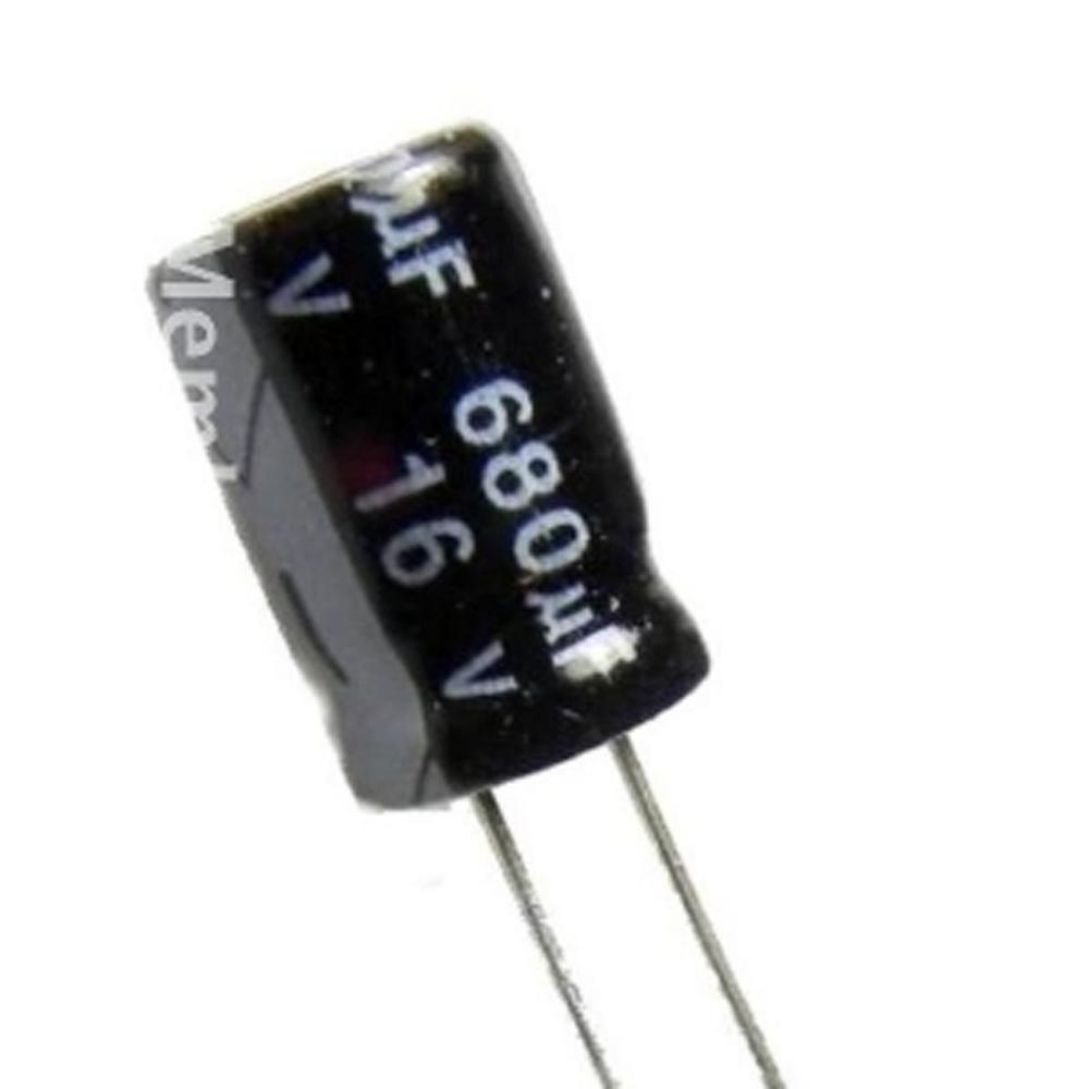 10x CONDENSADOR ELECTROLITICO 680uF 16v 105º C