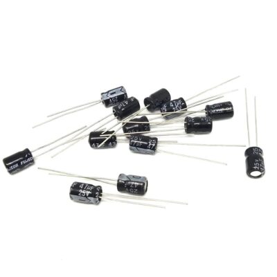 10x CONDENSADOR ELECTROLITICO 4,7uF 25v 105º C
