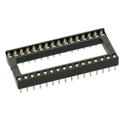 5x Zocalo Integrado Dip 32 Socket Doble Contacto 0,6 " (15,24 Mm)