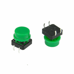 5x Pulsador B3f Tecla Omron Verde