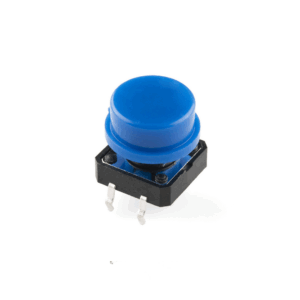 5x Pulsador B3f Tecla Omron Azul