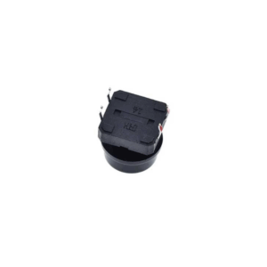5x Pulsador B3f Tecla Omron Negro 12mm