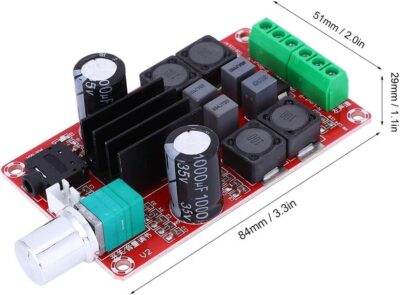 Xh-m189 Tpa3116d2 2x50w Digital Power Amplifier Board Class Stereo Audio - Imagen 5
