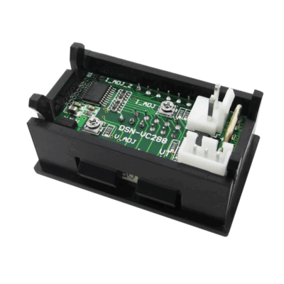 Voltimetro Amperimetro 100v 50a Digital Dc Rojo Azul Con Shunt - Imagen 5