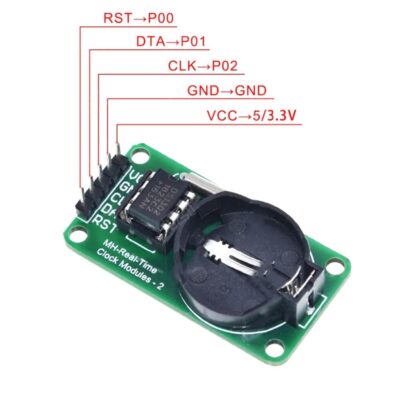Modulo Rtc Ds1302 Reloj Tiempo Real Avr Pic - Imagen 4