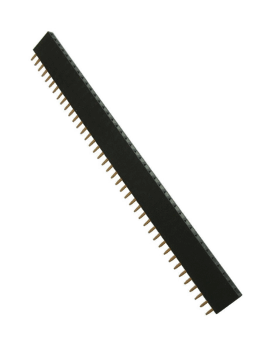 5x Tira de Pines Hembra 1x40 para PCB, Paso 2.54 mm - Imagen 2