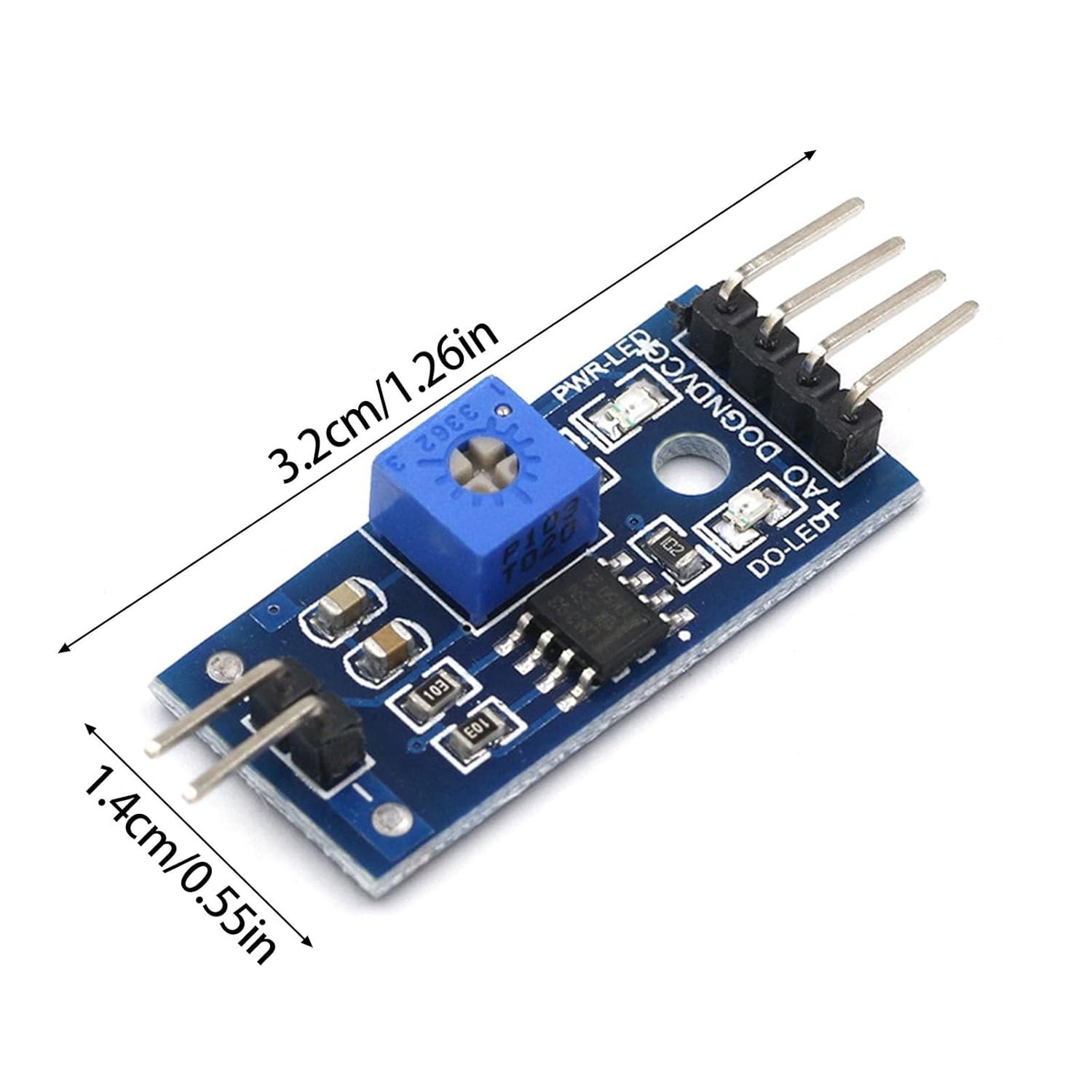 Modulo Sensor Humedad Tierra Higrometro Agua Suelo - Imagen 4