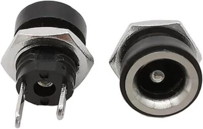 5x Conector alimentación DC hembra 5,5X2,5MM - Imagen 2
