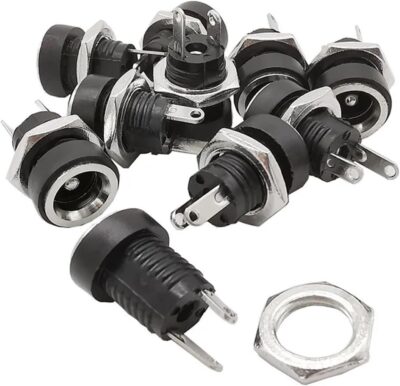 5x Conector alimentación DC hembra 5,5X2,5MM - Imagen 3