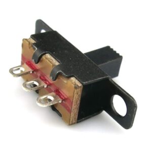 5x Mini interruptor deslizante On Off empotrable