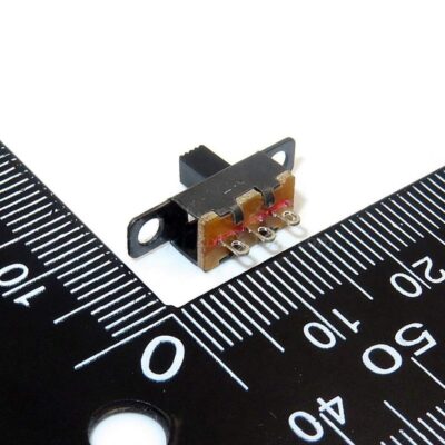 5x Mini interruptor deslizante On Off empotrable - Imagen 4