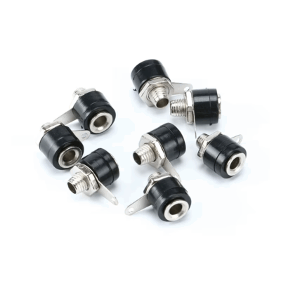 Conector banana hembra 4mm color negro - Imagen 3