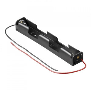 PORTAPILAS 2xAA 3V en linea con cable