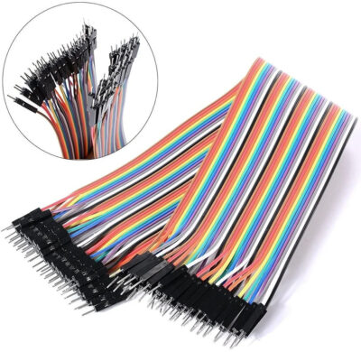 40x Cables 40cm Macho Macho jumper dupont 2,54 para Arduino y Protoboard
