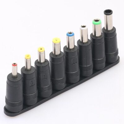 8x adaptador DC para fuente alimentacion cargador portatil - Imagen 9