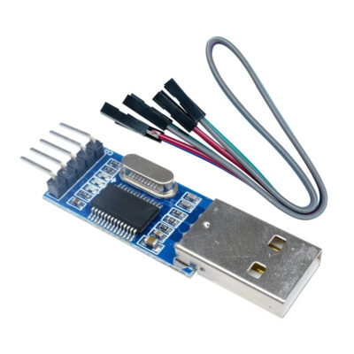 CONVERSOR USB A SERIE RS232 UART TTL 5V + CABLES DUPONT - PL2303HX - Imagen 5