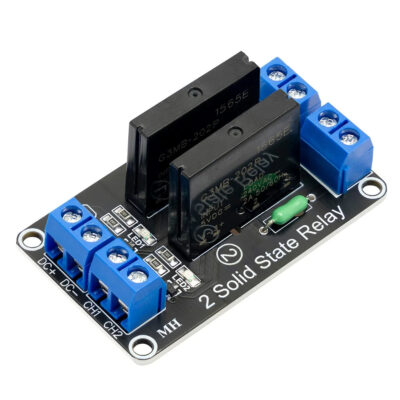 MODULO RELE ESTADO SOLIDO SSR 5V 2 CANALES G3MB-202P NIVEL BAJO