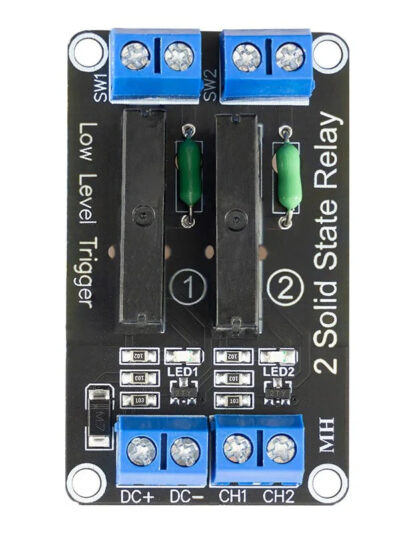 MODULO RELE ESTADO SOLIDO SSR 5V 2 CANALES G3MB-202P NIVEL BAJO - Imagen 4