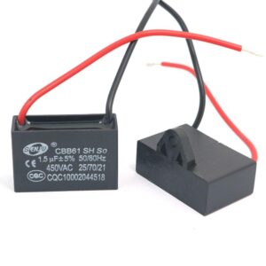 CONDENSADOR DE ARRANQUE CBB61 1.5UF 450V ac