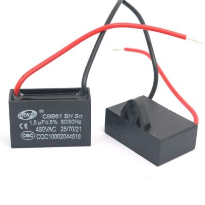 CONDENSADOR DE ARRANQUE CBB61 1.5UF 450V ac - Imagen 2