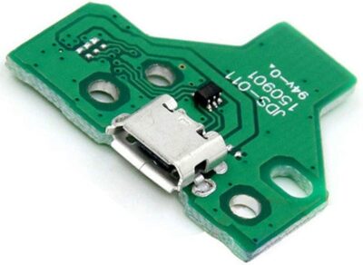 JDS-011 CONECTOR CARGA MANDO PLAY STATION 4 PLACA CORRIENTE MICRO USB PS4 + FLEX 12 pines - Imagen 2