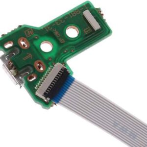 JDS-040 CONECTOR CARGA MANDO PLAY STATION 4 PLACA CORRIENTE MICRO USB PS4 + FLEX 12 pines