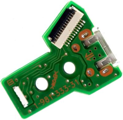 JDS-040 CONECTOR CARGA MANDO PLAY STATION 4 PLACA CORRIENTE MICRO USB PS4 + FLEX 12 pines - Imagen 5