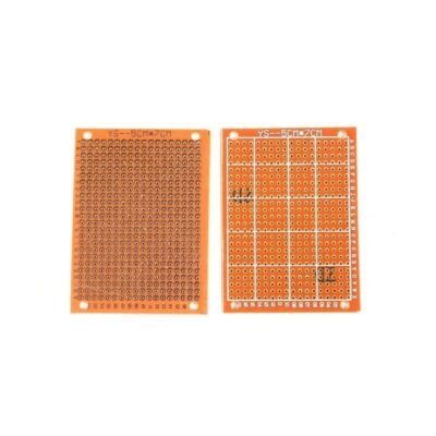 LOTE 2x Placa Universal perforada 5x7 cm - Imagen 2