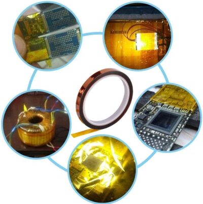 Cinta Termica Kapton 20mm Tape Temperature Resistant Polyimide 3D Printer - Imagen 6