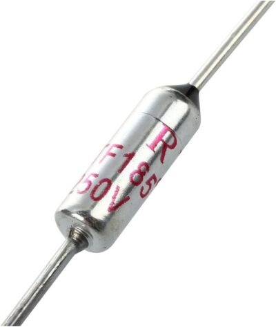 3x Fusible Térmico TF 185 °C 250 V 10 A para Protección de Circuitos